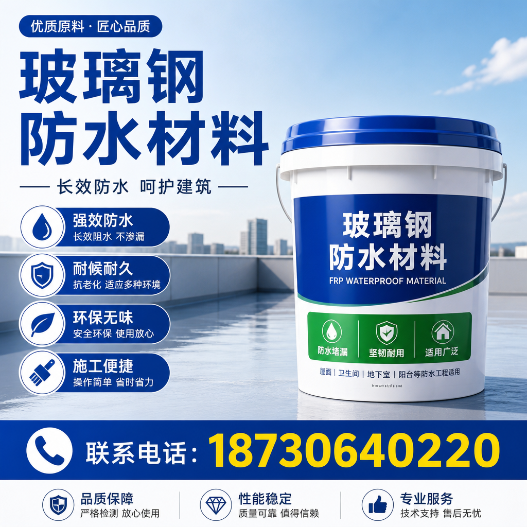 从零开始了解玻璃钢防水材料,烟台 入门指南