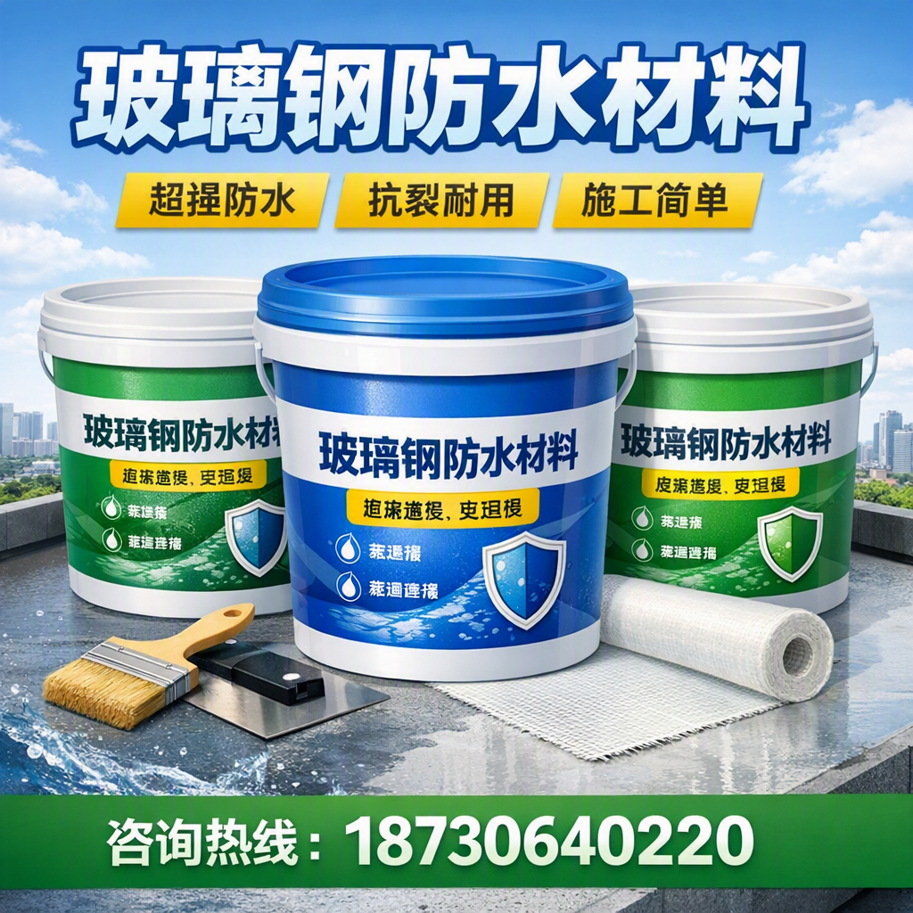 了解玻璃钢防水材料的市场趋势,烟台 企业不可不知
